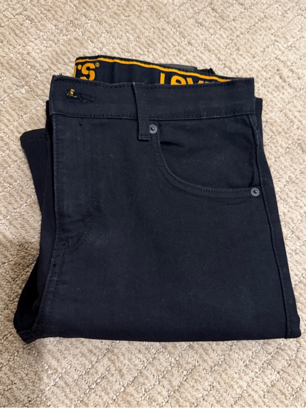Levi's Men's Slim Jeans in Black